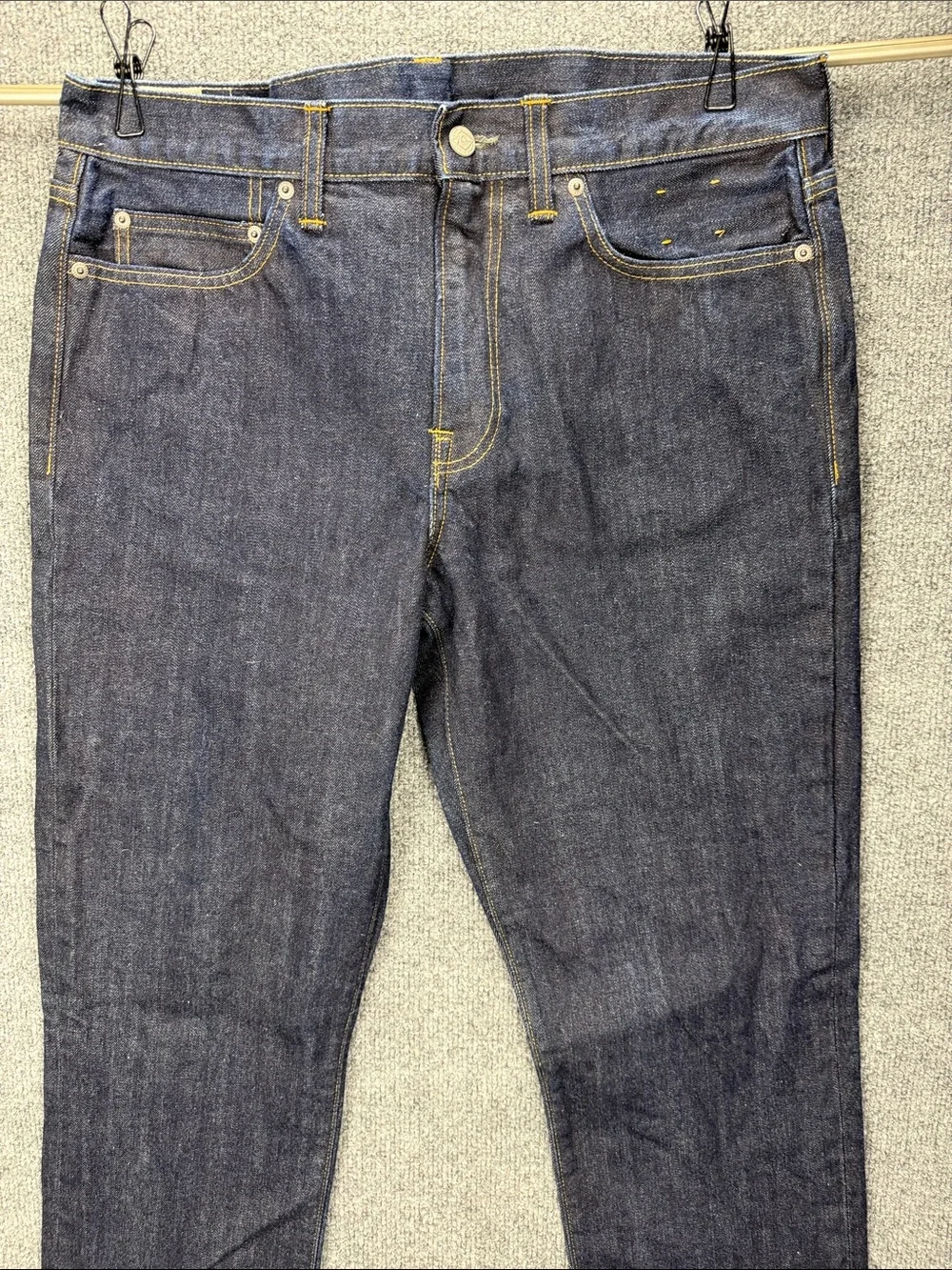 J. Crew 770 Straight Jeans - Dark Blue Size W33 L34